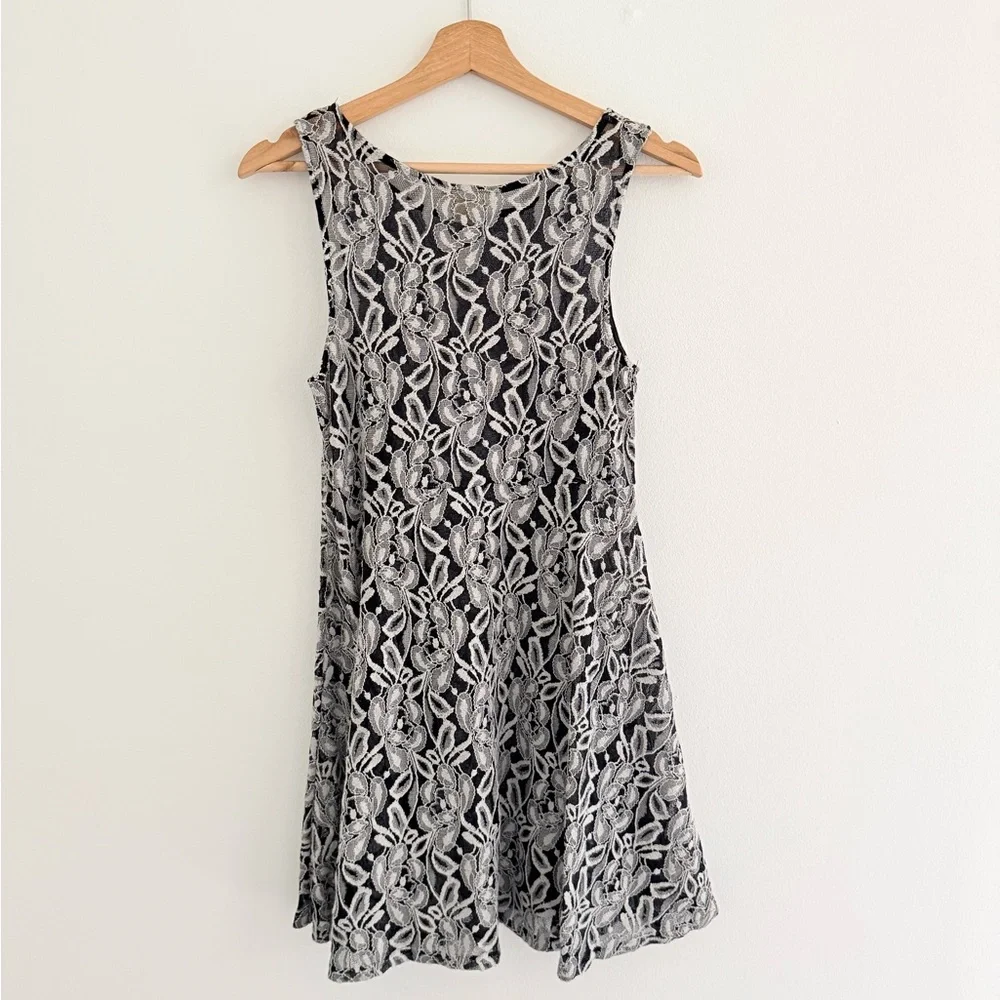 Free People Forever And Ever Floral Lace Mini Slip Dress Small